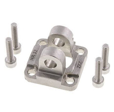 Gabelzapfen 32 mm ISO 15552 ISO 21287 Edelstahl 316 (1.4401)