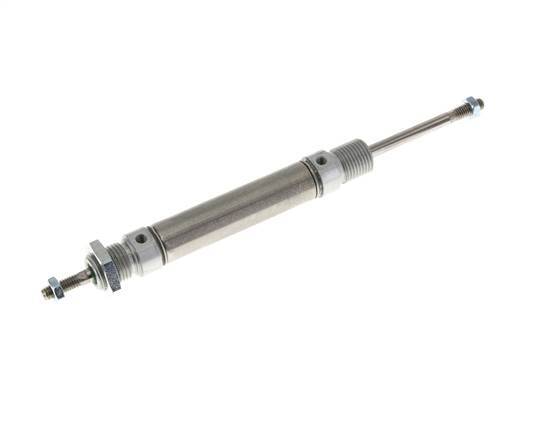 ISO 6432 Runder doppeltwirkender Zylinder 16-40mm - Magnetisch - Außengewinde - Doppelstange
