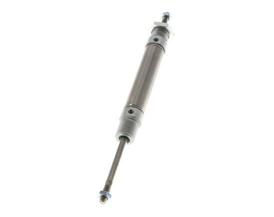 ISO 6432 Runder doppeltwirkender Zylinder 16-40mm - Magnetisch - Außengewinde - Doppelstange