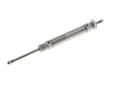 ISO 6432 Runder doppeltwirkender Zylinder 16-50mm - Magnetisch - Außengewinde - Doppelstange