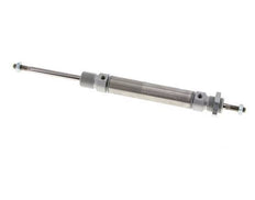 ISO 6432 Runder doppeltwirkender Zylinder 16-50mm - Magnetisch - Außengewinde - Doppelstange
