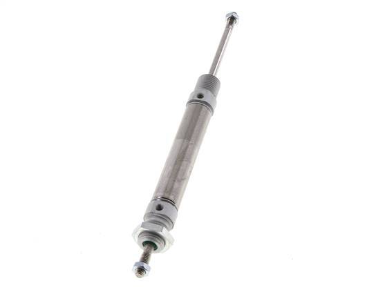 ISO 6432 Runder doppeltwirkender Zylinder 16-50mm - Magnetisch - Außengewinde - Doppelstange