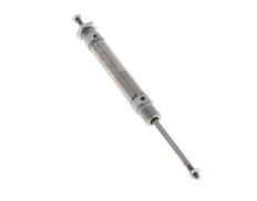 ISO 6432 Runder doppeltwirkender Zylinder 16-50mm - Magnetisch - Außengewinde - Doppelstange