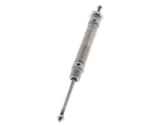 ISO 6432 Runder doppeltwirkender Zylinder 16-50mm - Magnetisch - Außengewinde - Doppelstange