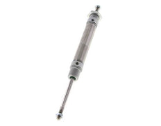 ISO 6432 Runder doppeltwirkender Zylinder 16-50mm - Magnetisch - Außengewinde - Doppelstange