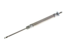 ISO 6432 Runder doppeltwirkender Zylinder 16-80mm - Magnetisch - Außengewinde - Doppelstange