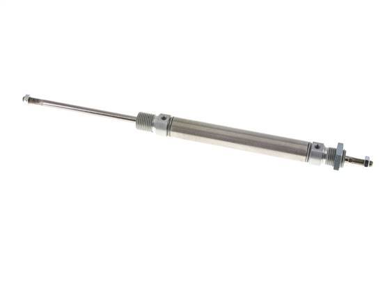 ISO 6432 Runder doppeltwirkender Zylinder 16-80mm - Magnetisch - Außengewinde - Doppelstange