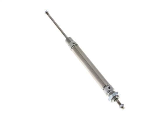 ISO 6432 Runder doppeltwirkender Zylinder 16-80mm - Magnetisch - Außengewinde - Doppelstange