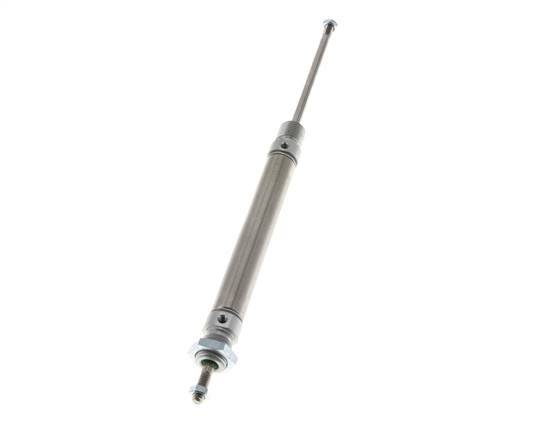 ISO 6432 Runder doppeltwirkender Zylinder 16-80mm - Magnetisch - Außengewinde - Doppelstange