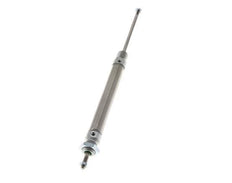 ISO 6432 Runder doppeltwirkender Zylinder 16-80mm - Magnetisch - Außengewinde - Doppelstange