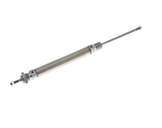 ISO 6432 Runder doppeltwirkender Zylinder 16-80mm - Magnetisch - Außengewinde - Doppelstange