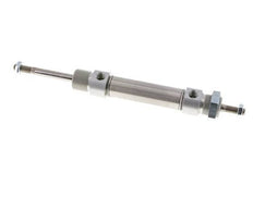 ISO 6432 Runder doppeltwirkender Zylinder 20-40mm - Magnetisch - Außengewinde - Doppelstange