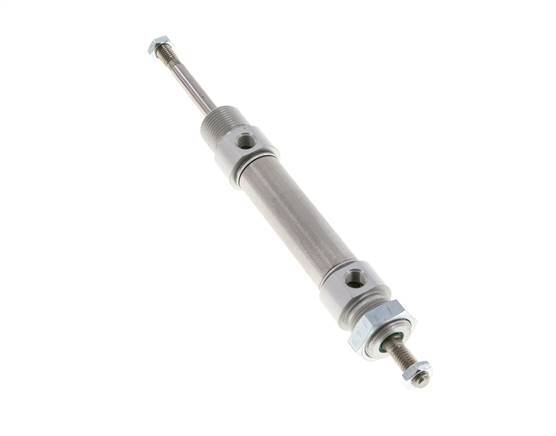 ISO 6432 Runder doppeltwirkender Zylinder 20-40mm - Magnetisch - Außengewinde - Doppelstange
