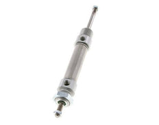 ISO 6432 Runder doppeltwirkender Zylinder 20-40mm - Magnetisch - Außengewinde - Doppelstange