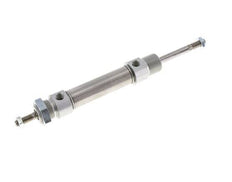 ISO 6432 Runder doppeltwirkender Zylinder 20-40mm - Magnetisch - Außengewinde - Doppelstange