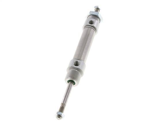 ISO 6432 Runder doppeltwirkender Zylinder 20-40mm - Magnetisch - Außengewinde - Doppelstange