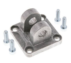 Gabelzapfen mit Innengewinde 63 mm ISO 15552 ISO 21287 Aluminium