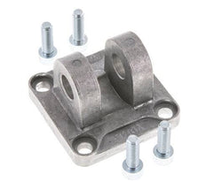 Gabelzapfen mit Innengewinde 63 mm ISO 15552 ISO 21287 Aluminium