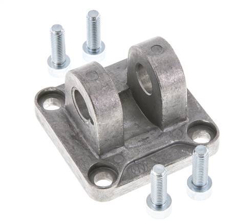 Gabelzapfen mit Innengewinde 63 mm ISO 15552 ISO 21287 Aluminium