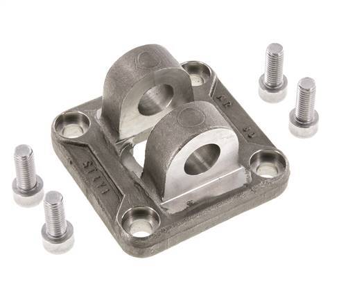 Gabelzapfen 80 mm ISO 15552 ISO 21287 Edelstahl 316 (1.4401)