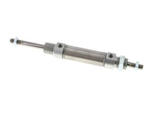 ISO 6432 Runder doppeltwirkender Zylinder 25-40mm - Magnetisch - Außengewinde - Doppelstange