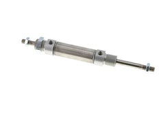 ISO 6432 Runder doppeltwirkender Zylinder 25-40mm - Magnetisch - Außengewinde - Doppelstange