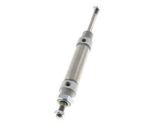 ISO 6432 Runder doppeltwirkender Zylinder 25-50mm - Magnetisch - Außengewinde - Doppelstange