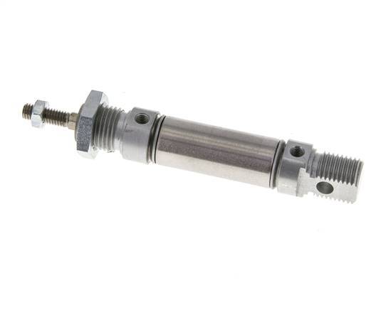 ISO 6432 Runder doppeltwirkender Zylinder 16-10mm - magnetisch - nicht drehend
