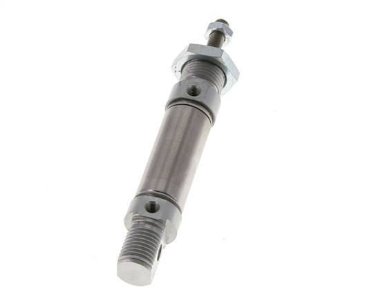 ISO 6432 Runder doppeltwirkender Zylinder 16-10mm - magnetisch - nicht drehend