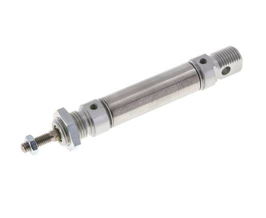 ISO 6432 Runder doppeltwirkender Zylinder 16-25mm - magnetisch - nicht drehend