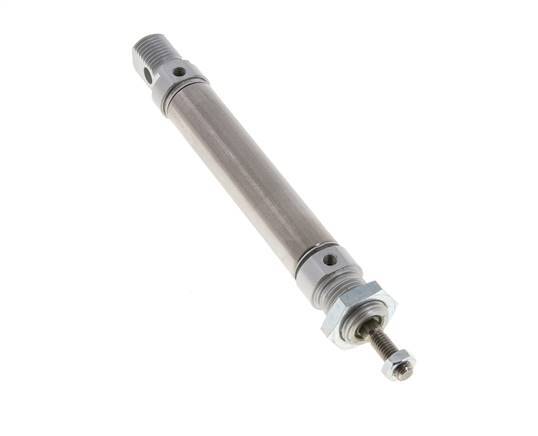 ISO 6432 Runder doppeltwirkender Zylinder 16-50mm - magnetisch - nicht drehbar
