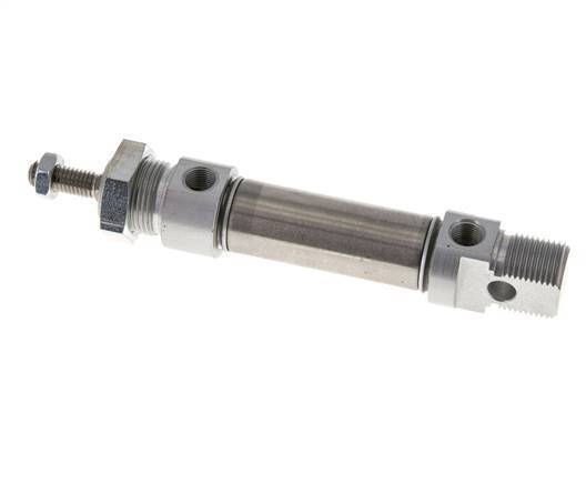 ISO 6432 Runder doppeltwirkender Zylinder 20-25mm - magnetisch - nicht drehend