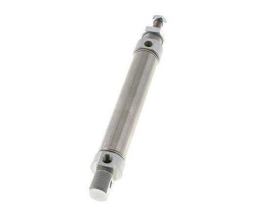 ISO 6432 Runder doppeltwirkender Zylinder 25-100mm - magnetisch - nicht drehend