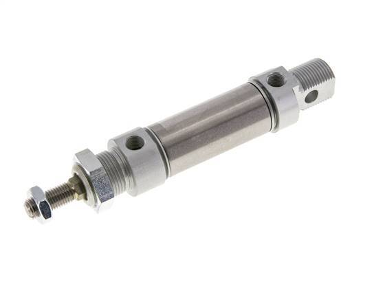 ISO 6432 Runder doppeltwirkender Zylinder 25-25mm - magnetisch - nicht drehend