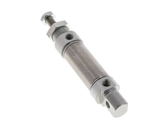 ISO 6432 Runder doppeltwirkender Zylinder 25-25mm - magnetisch - nicht drehend