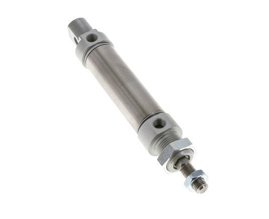 ISO 6432 Runder doppeltwirkender Zylinder 25-50mm - magnetisch - nicht drehend