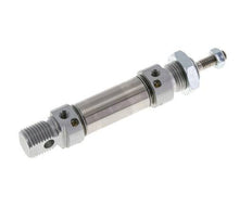ISO 6432 Round Double Acting Cylinder 16-10mm - Magnetic - Damping