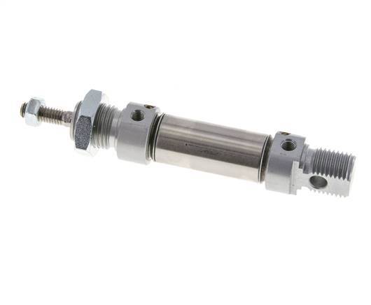 ISO 6432 Runder doppeltwirkender Zylinder 16-10mm - magnetisch - dämpfend
