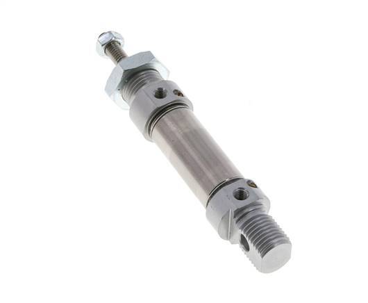 ISO 6432 Runder doppeltwirkender Zylinder 16-10mm - magnetisch - dämpfend