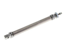 ISO 6432 Round Double Acting Cylinder 16-125mm - Magnetic - Damping