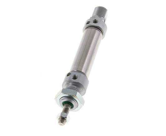 ISO 6432 Runder doppeltwirkender Zylinder 16-25mm - magnetisch - dämpfend