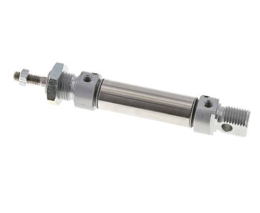 ISO 6432 Runder doppeltwirkender Zylinder 16-25mm - magnetisch - dämpfend