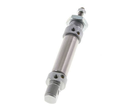 ISO 6432 Runder doppeltwirkender Zylinder 16-25mm - magnetisch - dämpfend