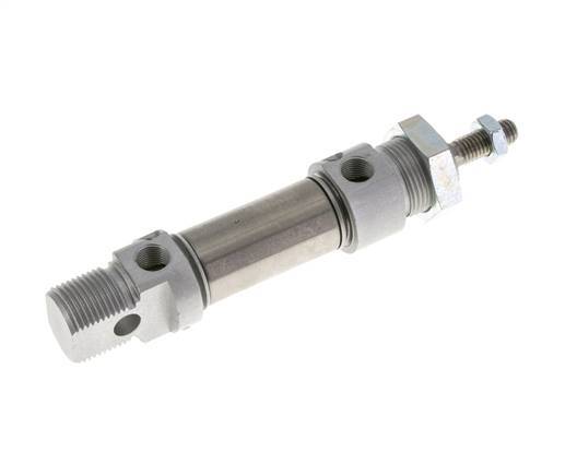 ISO 6432 Runder doppeltwirkender Zylinder 20-10mm - magnetisch - dämpfend
