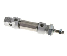 ISO 6432 Runder doppeltwirkender Zylinder 20-10mm - magnetisch - dämpfend