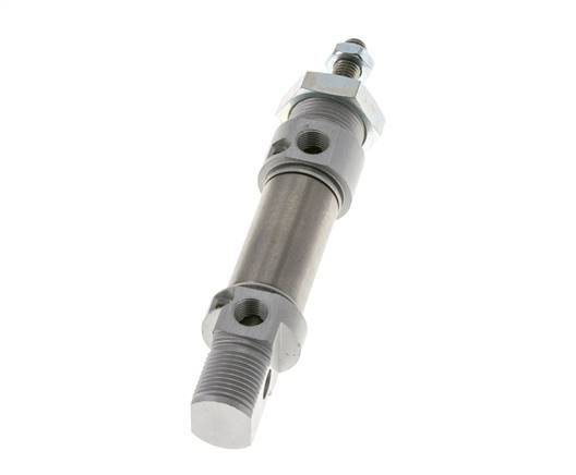 ISO 6432 Runder doppeltwirkender Zylinder 20-10mm - magnetisch - dämpfend