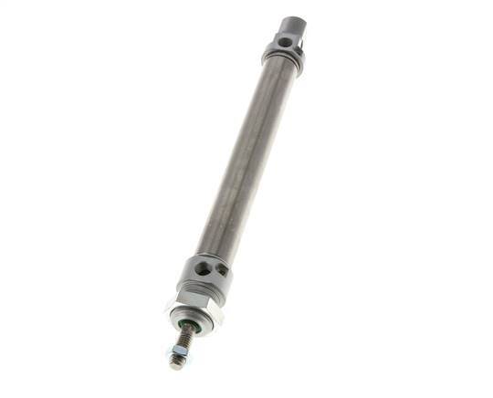 ISO 6432 Round Double Acting Cylinder 20-125mm - Magnetic - Damping