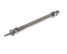 ISO 6432 Round Double Acting Cylinder 20-125mm - Magnetic - Damping