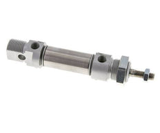 ISO 6432 Round Double Acting Cylinder 20-15mm - Magnetic - Damping