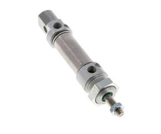 ISO 6432 Round Double Acting Cylinder 20-15mm - Magnetic - Damping
